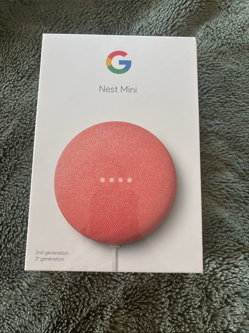 Google Nest Mini 2nd Gen - Pink